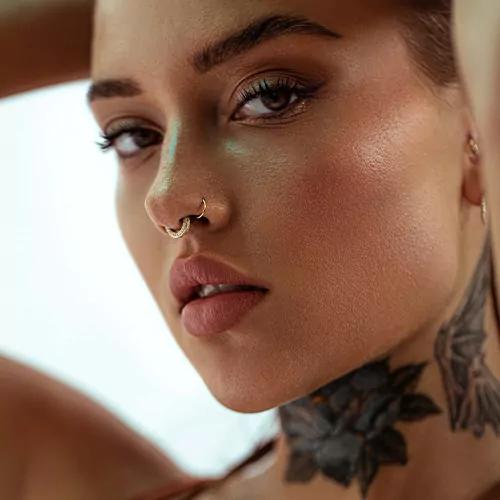 See More Nose Piercing Styles