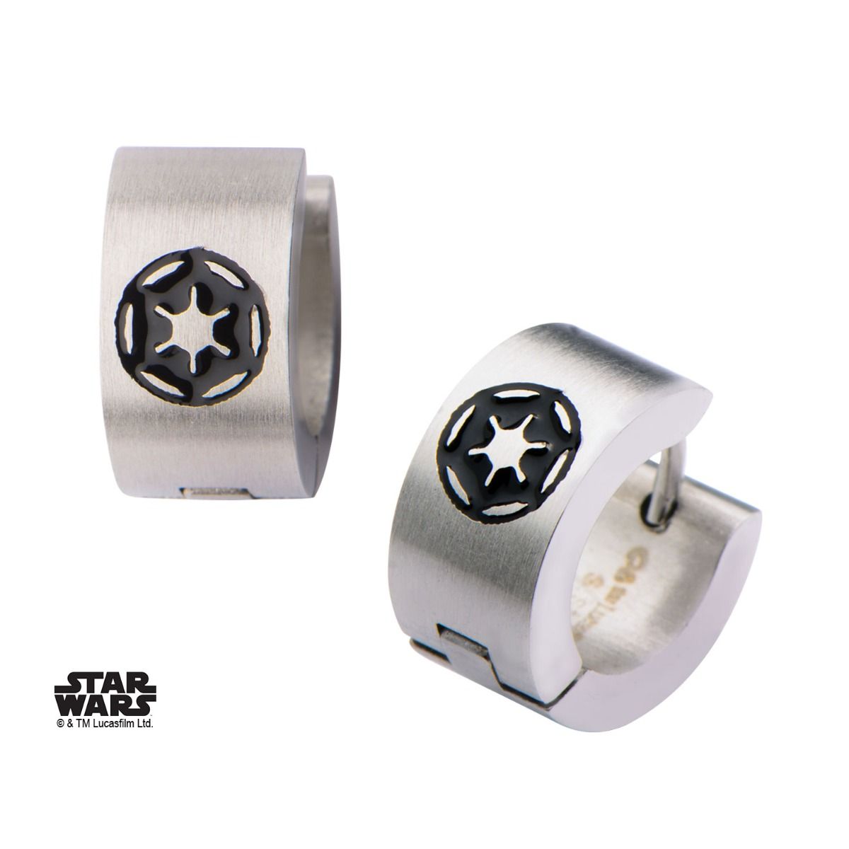 STAR WARS Star Wars Galactic Empire COG Logo Huggie Earring -Rebel Bod-RebelBod
