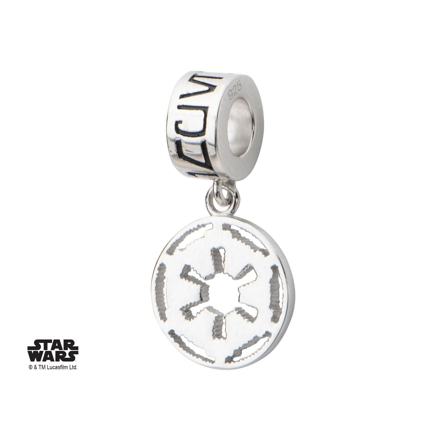 STAR WARS Star Wars Galactic Empire Symbol Dangle Charm B -Rebel Bod-RebelBod