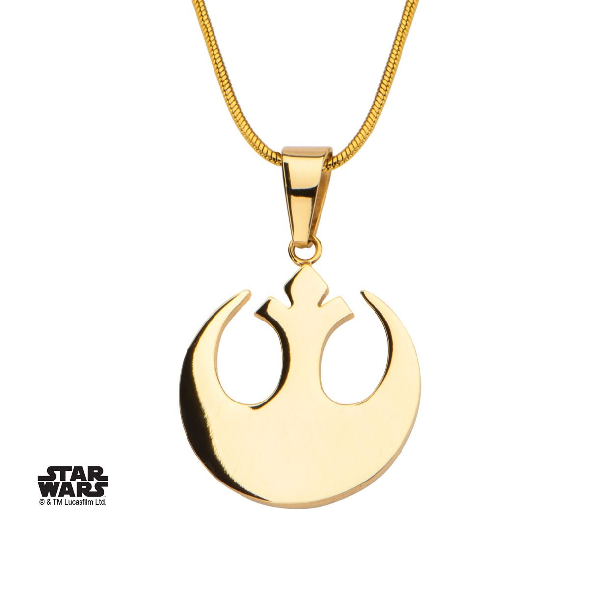 STAR WARS Star Wars Rebels Alliance Symbol Small Pendant Necklace B -Rebel Bod-RebelBod