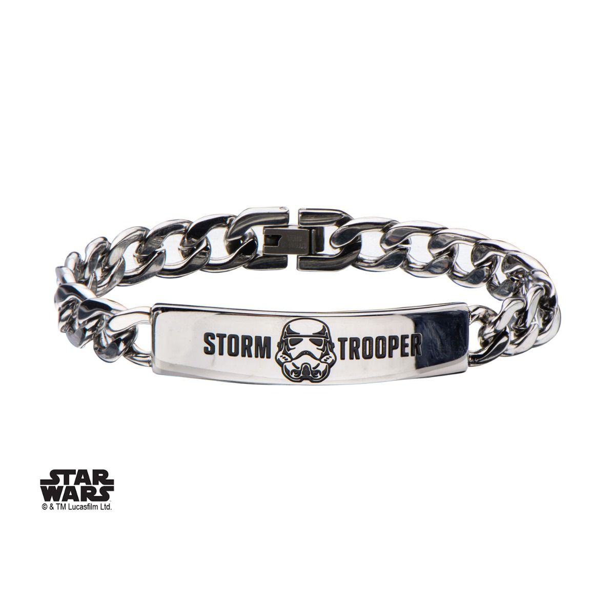 STAR WARS Star Wars Stormtrooper ID Curb Chain Bracelet -Rebel Bod-RebelBod