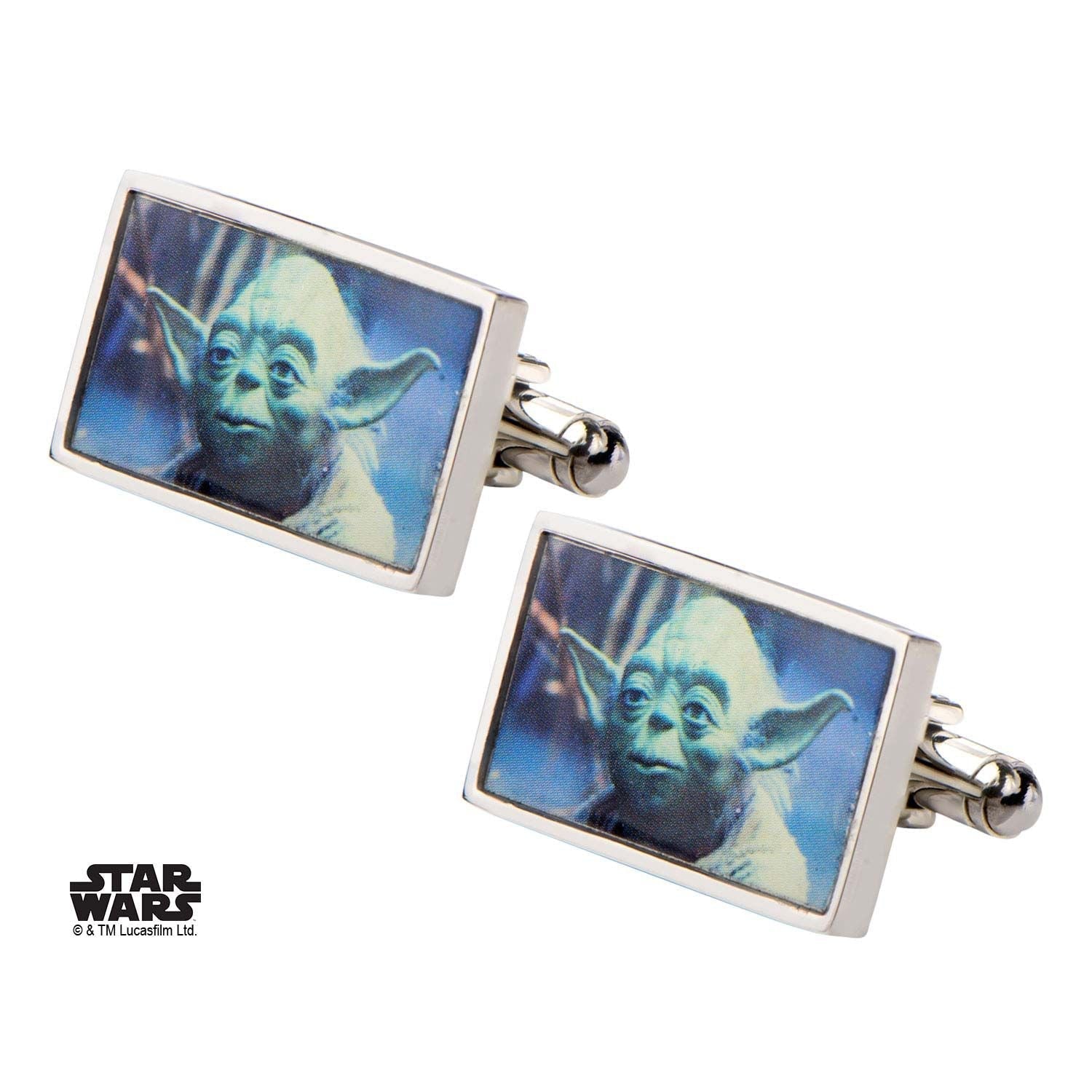 STAR WARS Star Wars Yoda Rectangular Cufflinks -Rebel Bod-RebelBod