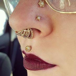 High Nostril Piercing