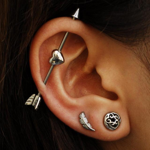 Buy Gold Industrial Piercing Jewelry