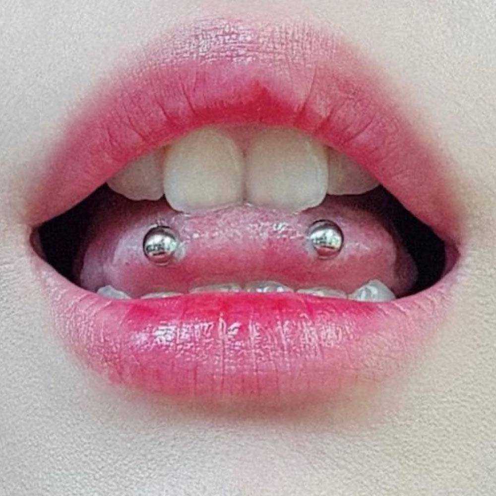Snake Eyes Piercing | Snake Eye Tongue Piercing