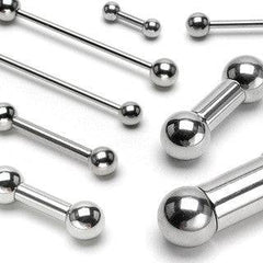 Straight barbells body jewelry store