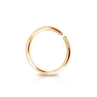 SEAMLESS RING 14K Rose Gold Seamless Ring Bendable Ring - 1 Piece -Rebel Bod-RebelBod