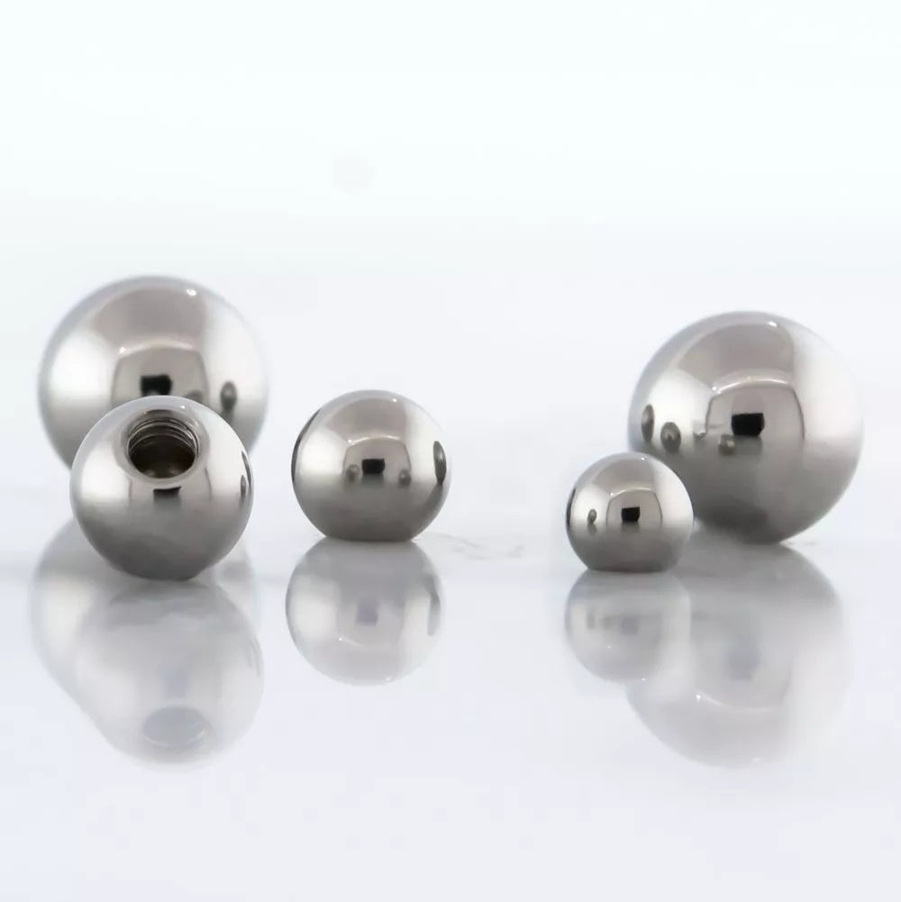 Body Jewelry Parts 16g/18g External Balls - 1 Piece #SPLT#50 -Rebel Bod-RebelBod