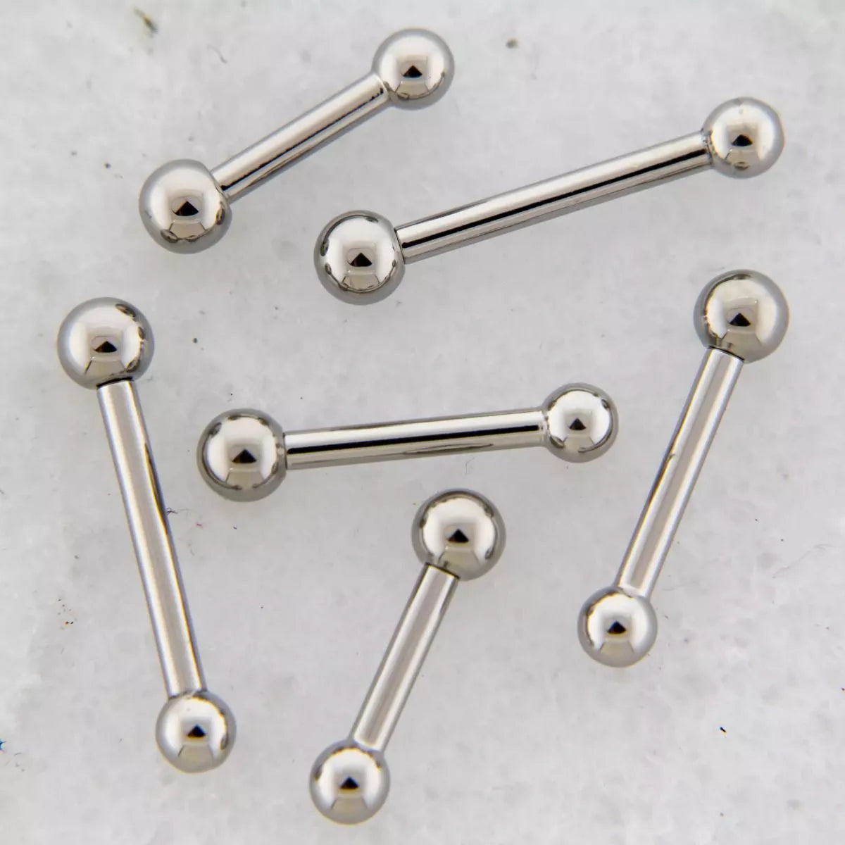 Cartilage Earring - Cartilage Barbell 16g Internally Threaded Helix or Tragus Barbells - 1 Piece #SPLT#6 -Rebel Bod-RebelBod