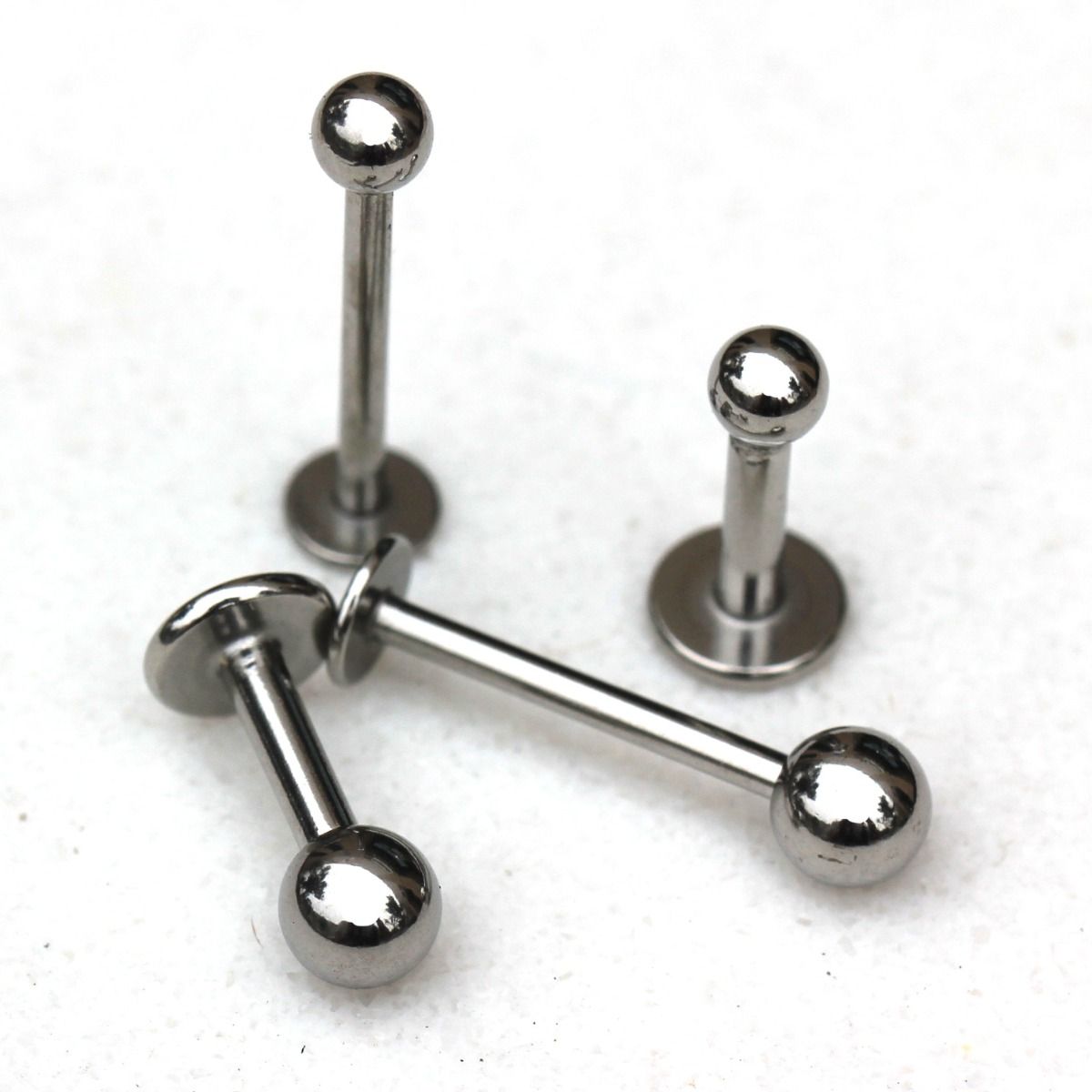 Labret Studs 316L Surgical Steel Labret / Monroe w/ Ball -Rebel Bod-RebelBod