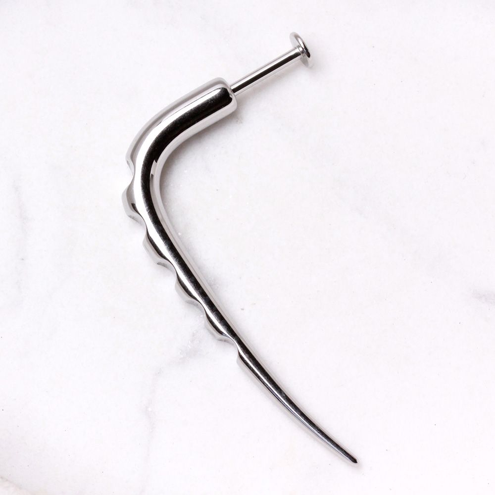 Labret Grooved Claw Fake Taper Rebel Bod
