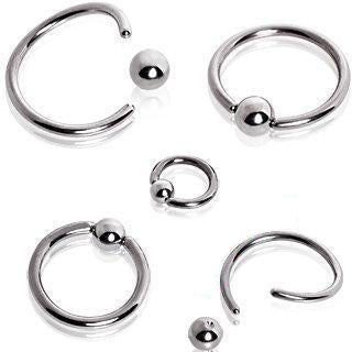 CAPTIVE BEAD RING Annealed Captive Bead Ring -Rebel Bod-RebelBod