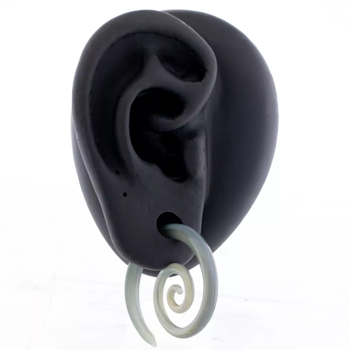 Tapers - Spirals Borosilicate Glass Fade To Black Tight Spiral - 1 Piece #SPLT#2 -Rebel Bod-RebelBod