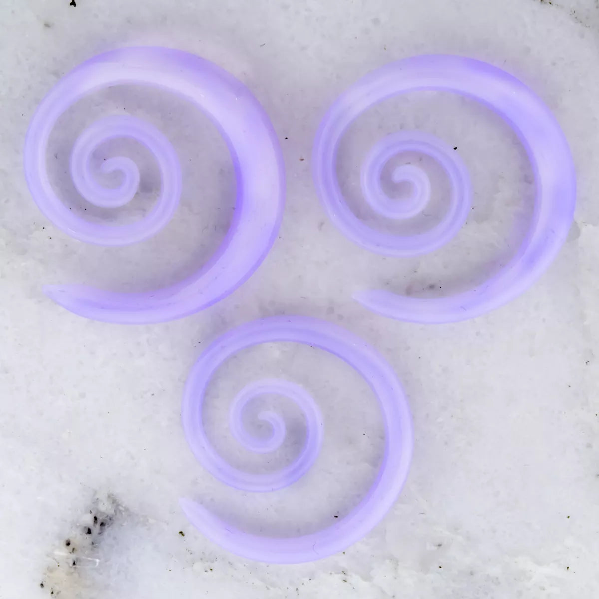 Tapers - Spirals Borosilicate Glass Pink Slyme Tight Spiral - 1 Piece #SPLT#2 -Rebel Bod-RebelBod