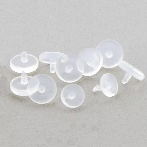 Dermals Clear Microdermal Retainer Head - 1 Piece #SPLT#6 -Rebel Bod-RebelBod