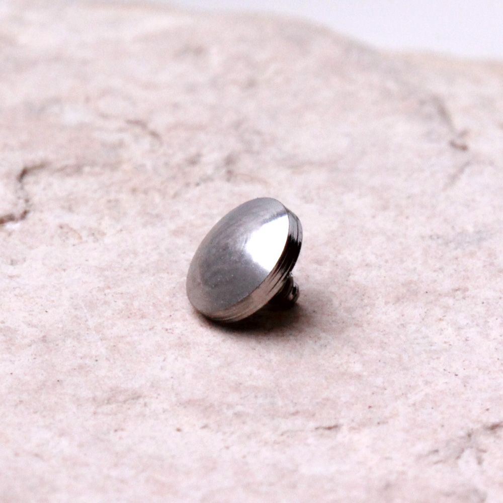 Dermals Grade 23 Titanium Flat Disc Dermal Top -Rebel Bod-RebelBod