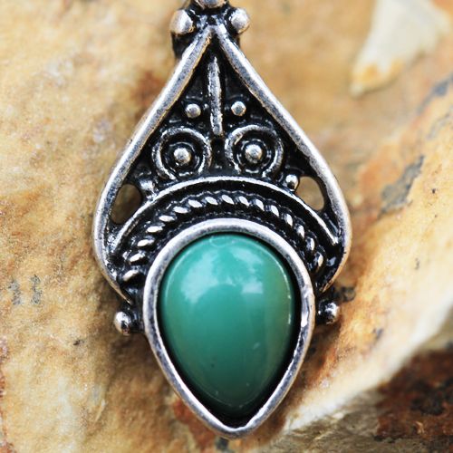 Belly Ring - No Dangle Green Victorian Belly Button Ring -Rebel Bod-RebelBod