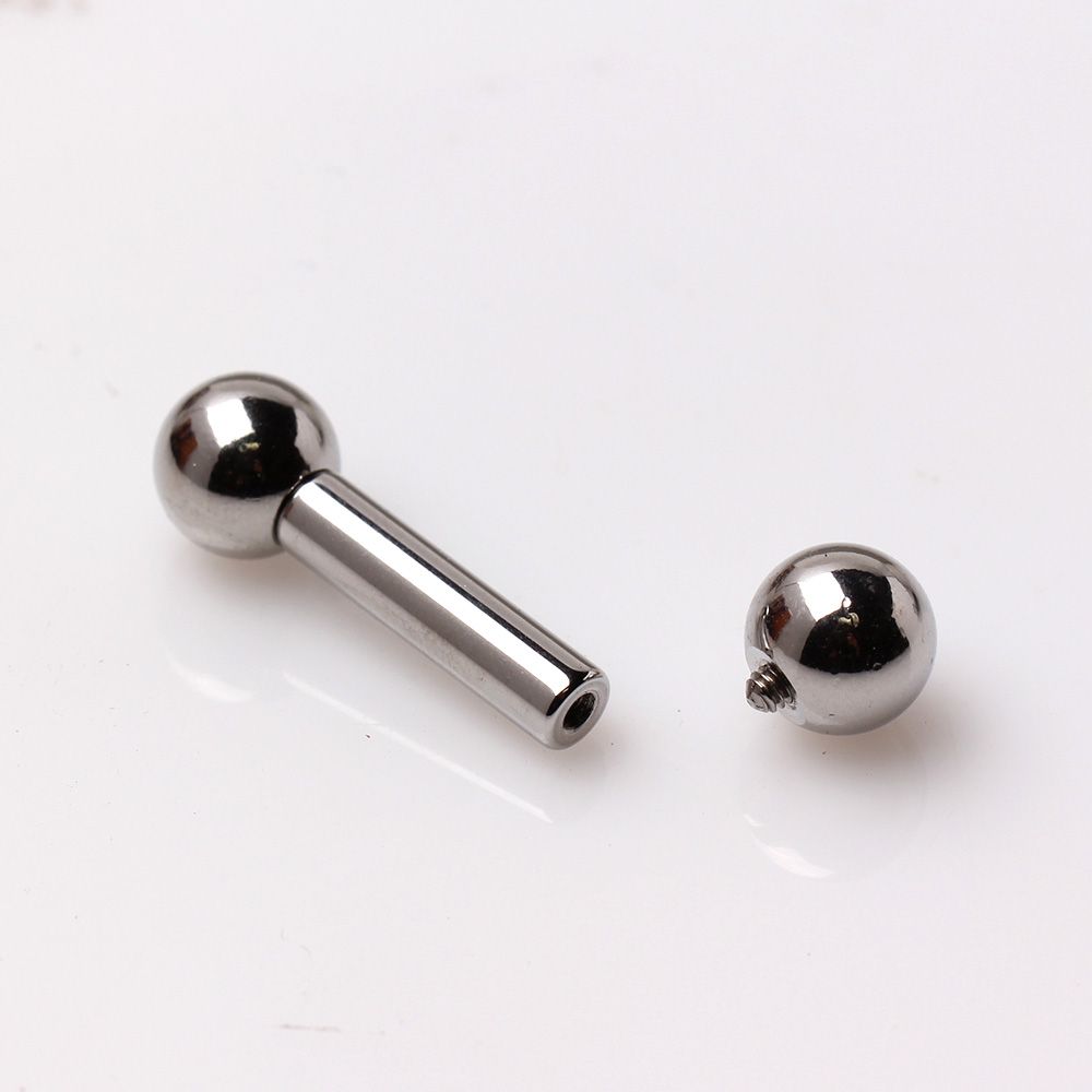 STRAIGHT BARBELL Internally Threaded Barbell Balls -Rebel Bod-RebelBod