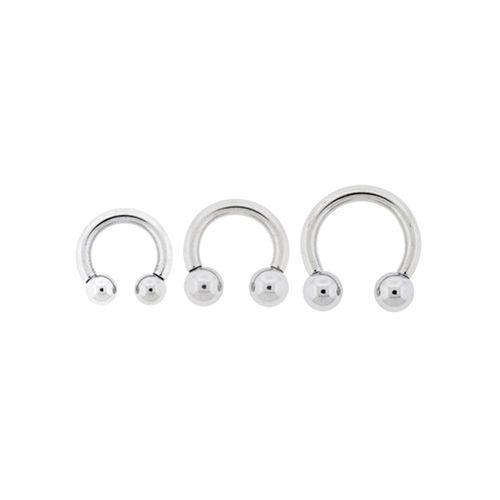 CIRCULAR BARBELL | HORSESHOE Internally Threaded Circular Barbell Horseshoe #SPLT#6 -Rebel Bod-RebelBod