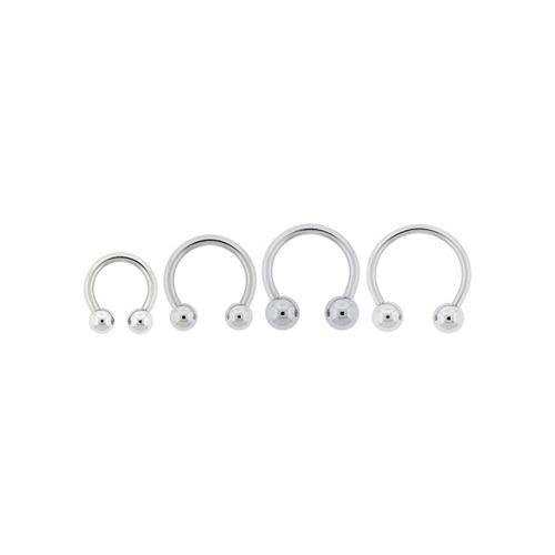 CIRCULAR BARBELL | HORSESHOE Internally Threaded Circular Barbell Horseshoe #SPLT#6 -Rebel Bod-RebelBod
