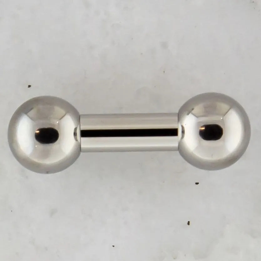 STRAIGHT BARBELL Internally Threaded Titanium Straight Barbell - 1 Piece -Rebel Bod-RebelBod