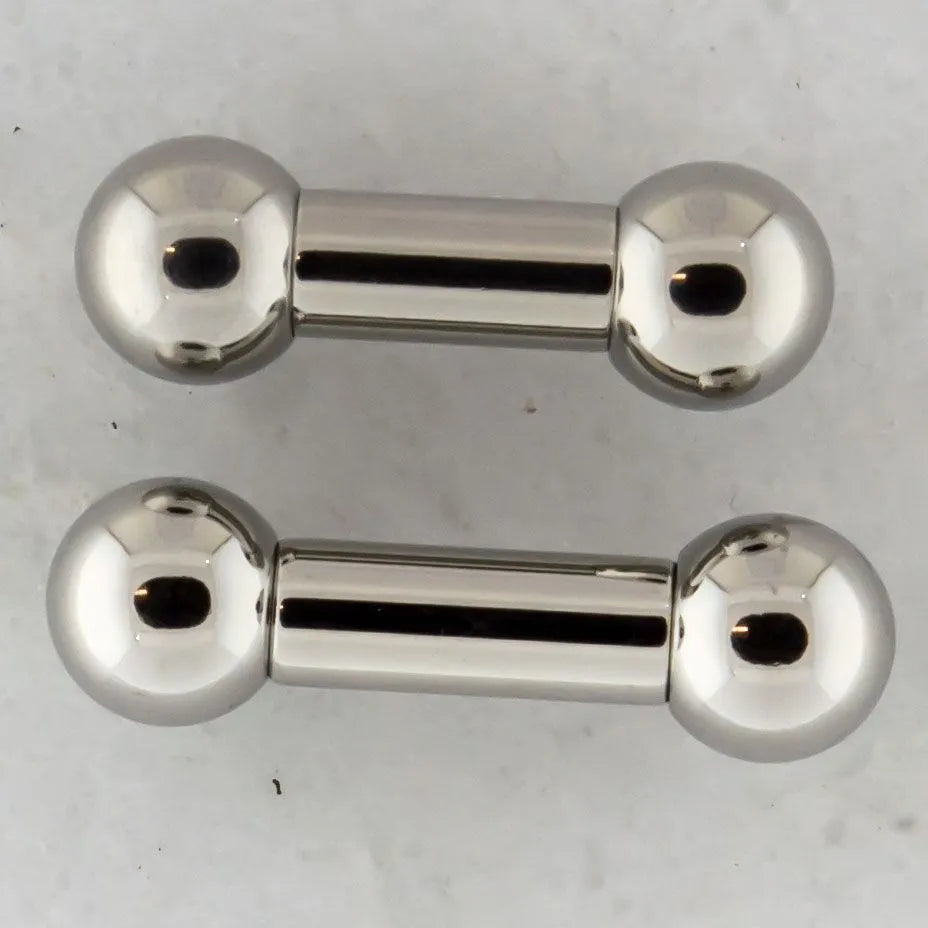STRAIGHT BARBELL Internally Threaded Titanium Straight Barbell - 1 Piece -Rebel Bod-RebelBod