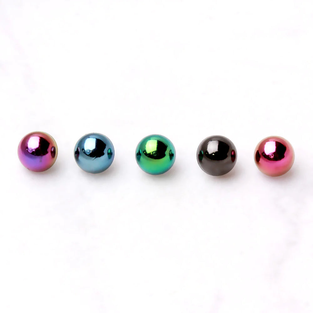 Dermals PVD Plated 316L Surgical Steel Dome Dermal Top -Rebel Bod-RebelBod