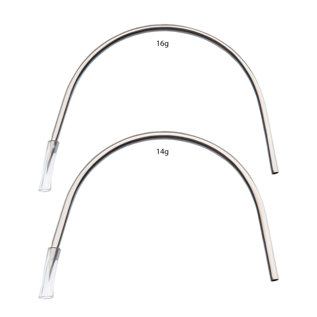 Sterilized Tri-Bevel Laser Sharpened Curved Needles. 40pcs per pack - 1 Pack -Rebel Bod-RebelBod