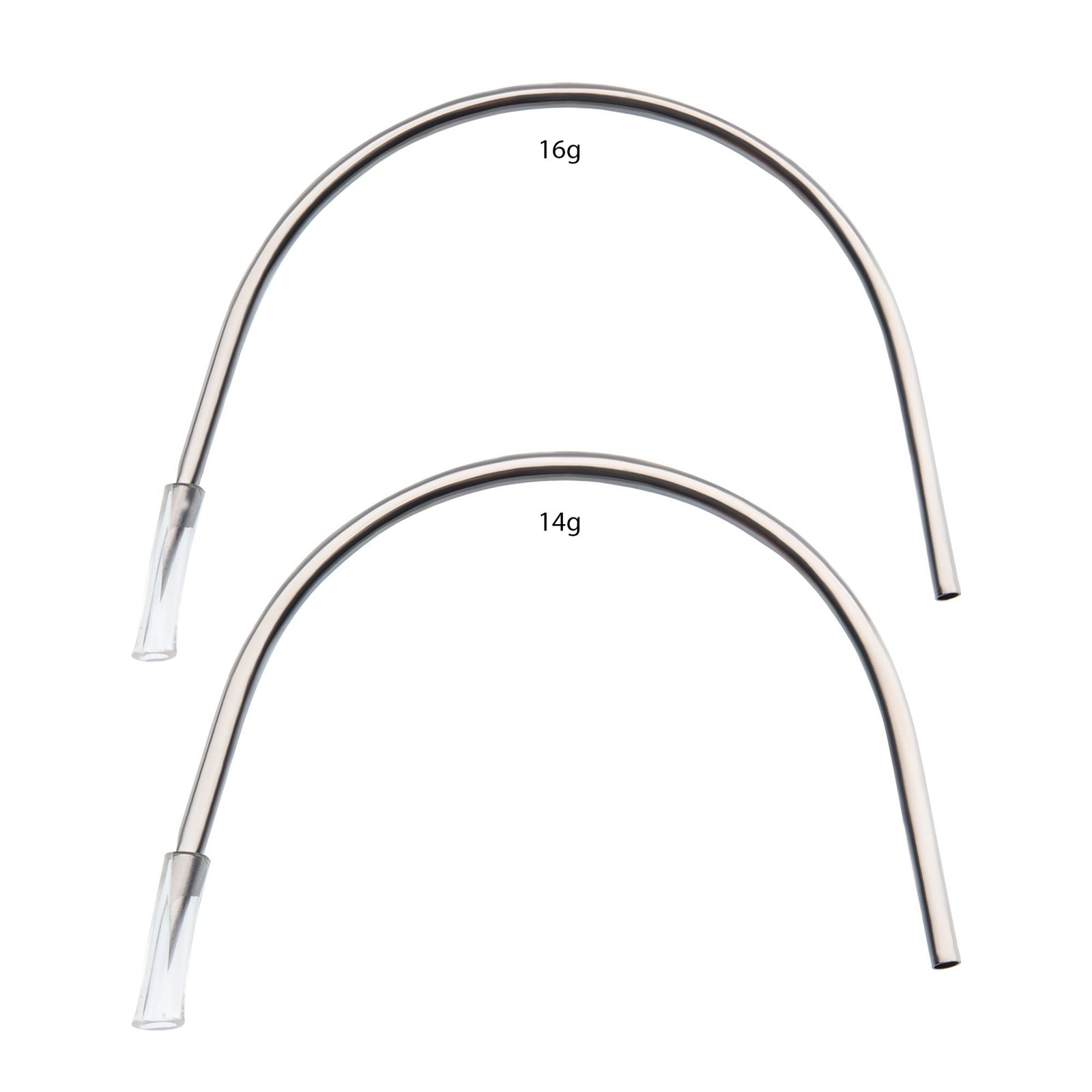 Sterilized Tri-Bevel Laser Sharpened Curved Needles. 40pcs per pack - 1 Pack -Rebel Bod-RebelBod