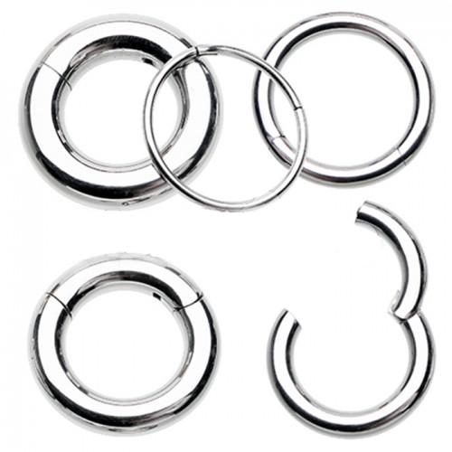 SEAMLESS CLICKER Thick Gauge Steel Seamless Clicker Ring - 1 Piece -Rebel Bod-RebelBod