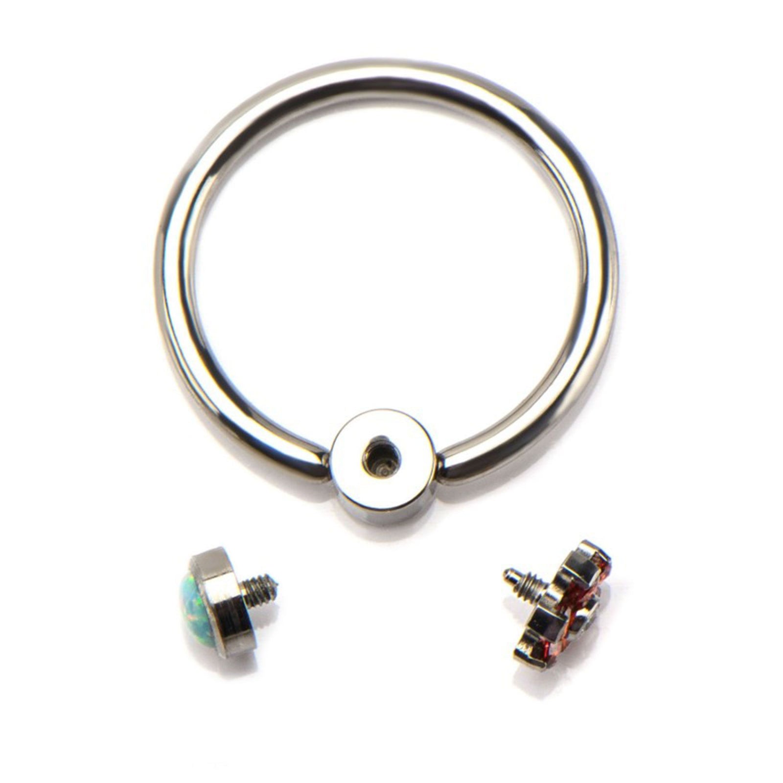 Titanium Captive Bead Ring Adapter tiadpt2 -Rebel Bod-RebelBod