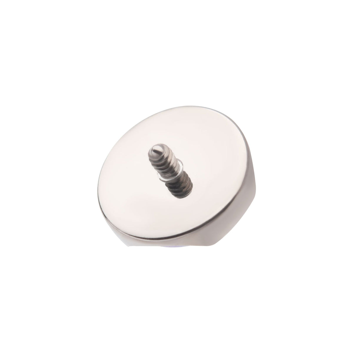 Titanium Internally Threaded 3-Prong Set Opal Low Profile Top titd35 -Rebel Bod-RebelBod