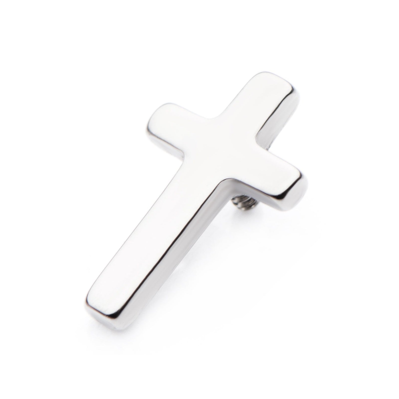 Titanium Internally Threaded Cross Top ticross -Rebel Bod-RebelBod