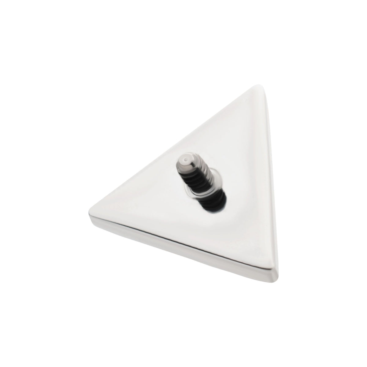 Titanium Internally Threaded Hammered Triangle Top titd512-6 -Rebel Bod-RebelBod