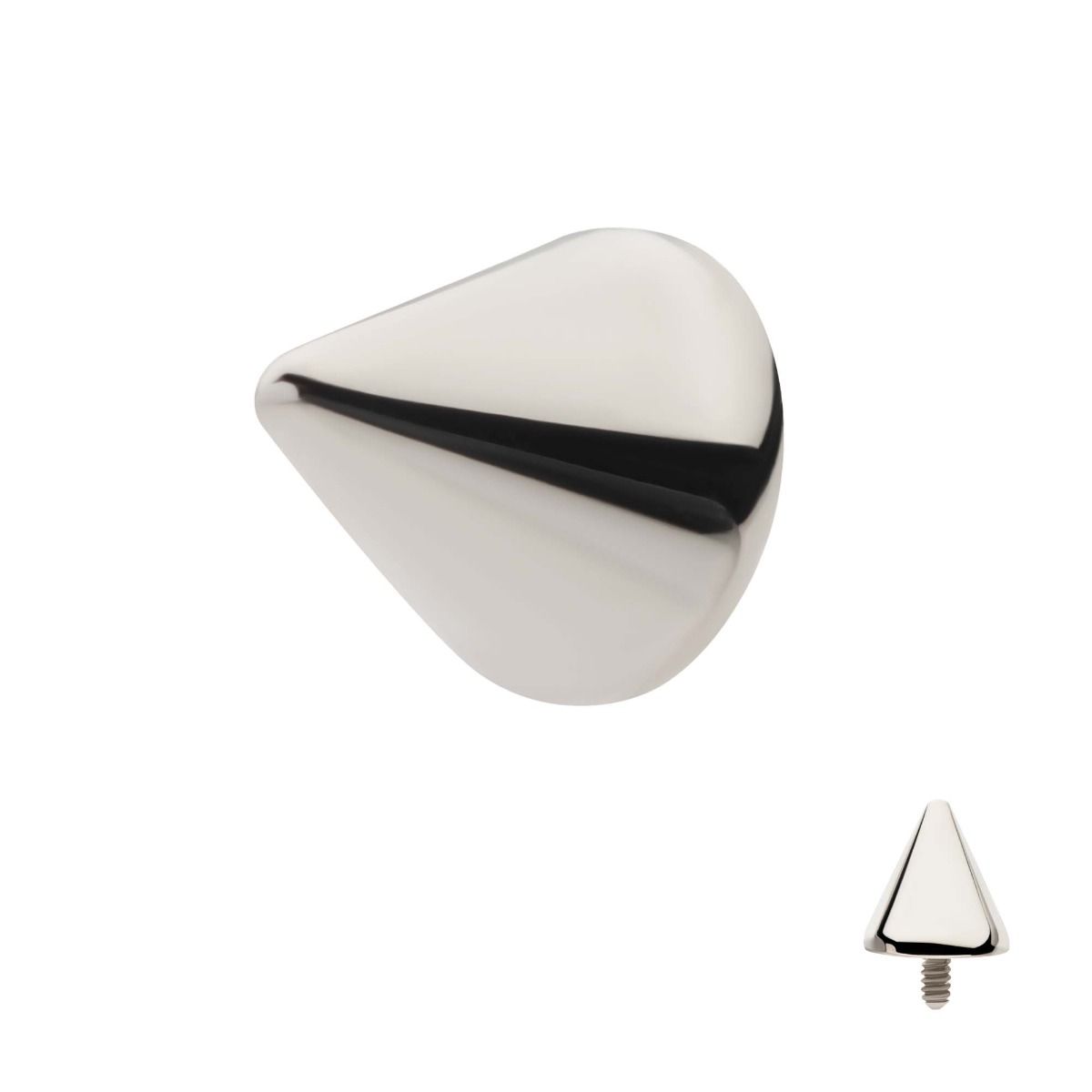 Titanium Internally Threaded Spike Top - Rebel Bod