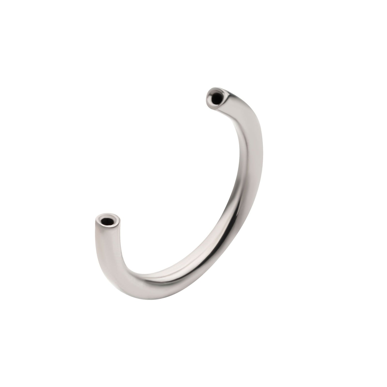 Titanium Threadless Circular Bar Only titlshs61 -Rebel Bod-RebelBod