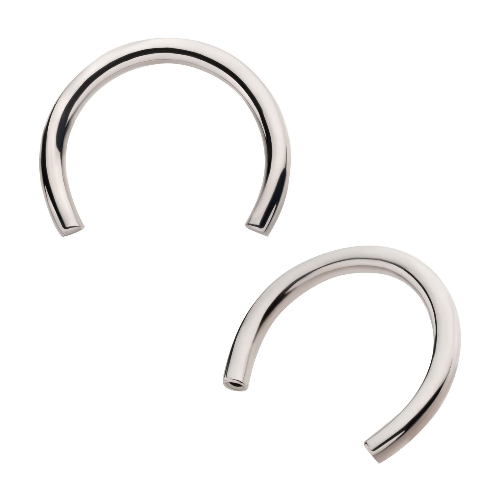 Titanium Threadless Circular Bar Only titlshs61 -Rebel Bod-RebelBod