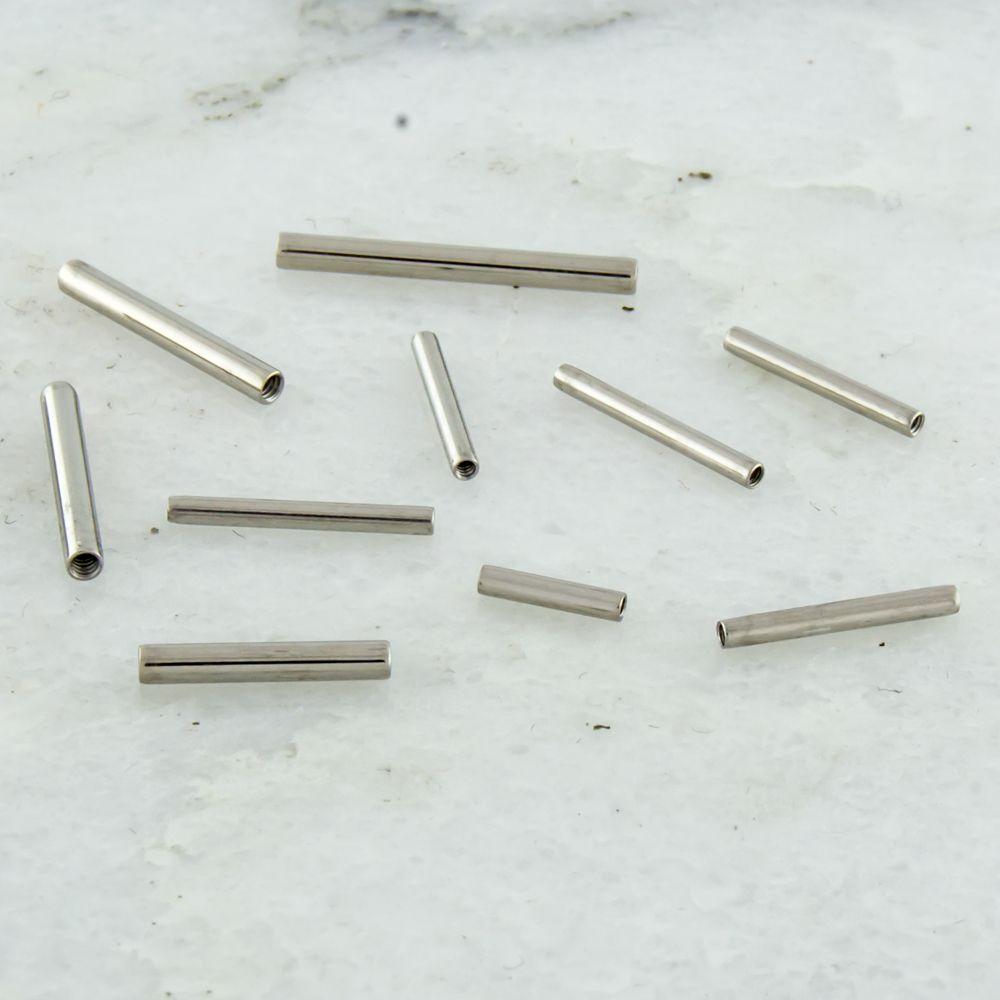 Threaded Insertion Pin Taper For Internally Threaded Jewelry sbvtaspt -  Rebel Bod
