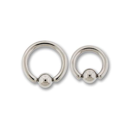 CAPTIVE BEAD RING 10G Titanium Captive Bead Ring - 1 Piece -Rebel Bod-RebelBod