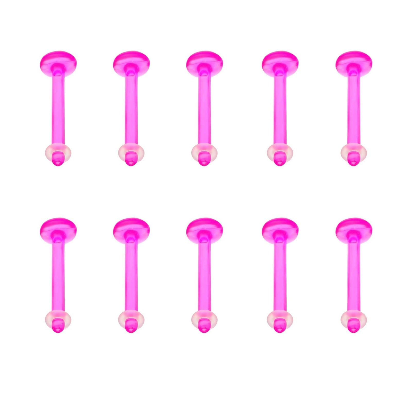 Retainers 10pcs in a pack Pink Retainers - 1 Pack -Rebel Bod-RebelBod