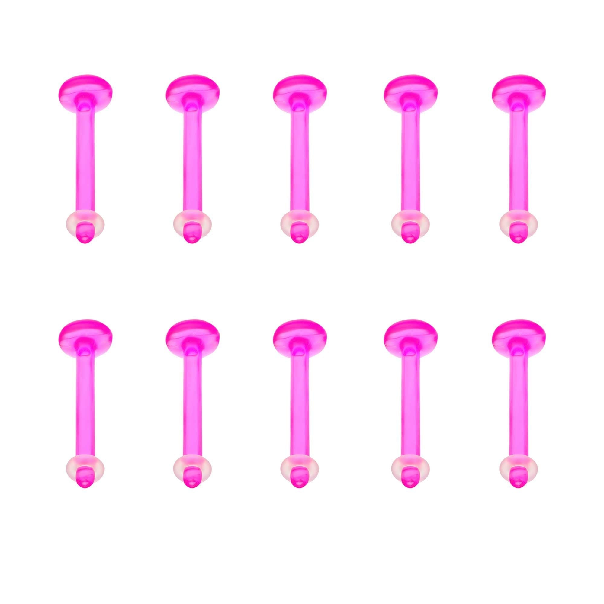 Retainers 10pcs in a pack Pink Retainers - 1 Pack -Rebel Bod-RebelBod