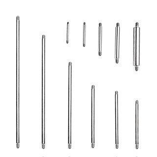 10pcs Package of  Straight Threaded Bars - 1 Pack