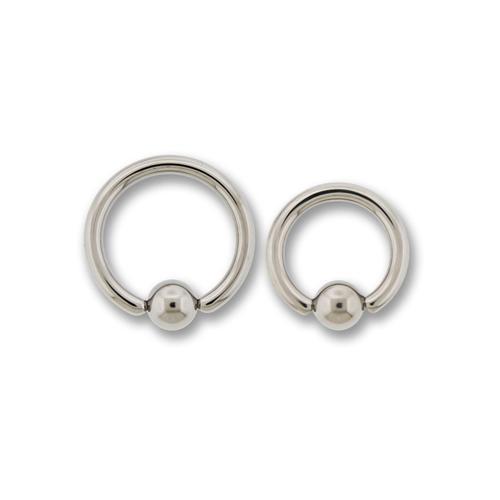 Titanium deals captive ring