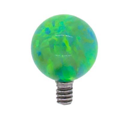 14g Internally Threaded Opal Replacement - 1 Piece -Rebel Bod-RebelBod