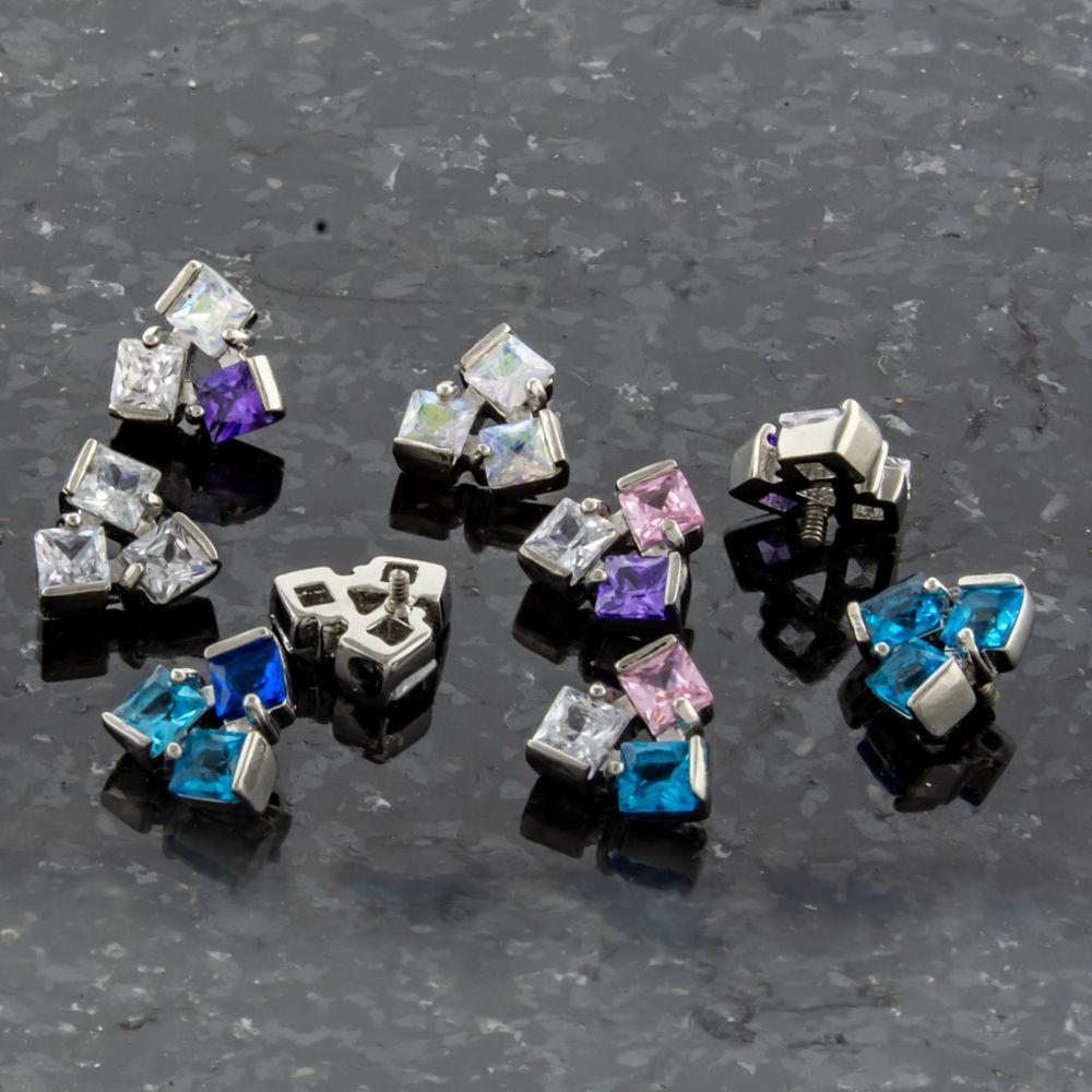 14g Steel Trinity Replacement Head - 1 Piece -Rebel Bod-RebelBod
