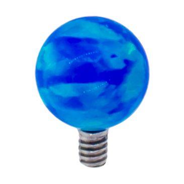 16g/18g Internally Threaded Opal Replacement - 1 Piece -Rebel Bod-RebelBod