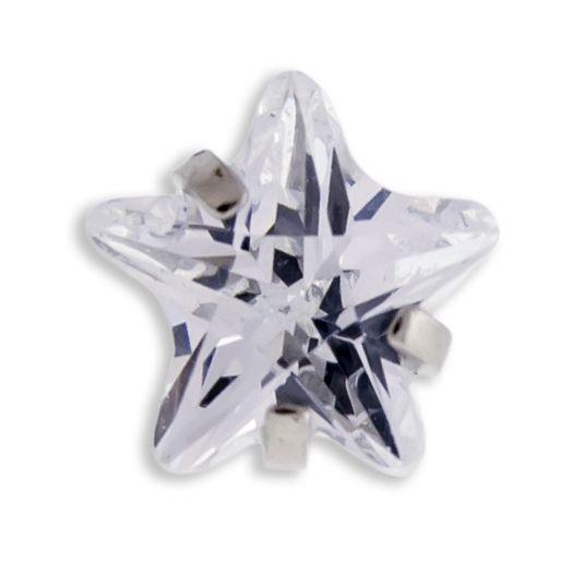 16g/18g Star Gem Prong Set Replacements - 1 Piece #SPLT -Rebel Bod-RebelBod