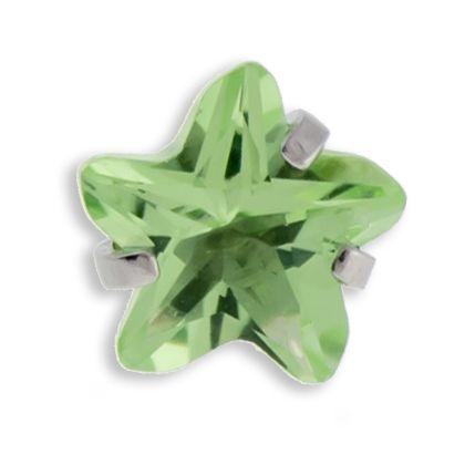 16g/18g Star Gem Prong Set Replacements - 1 Piece #SPLT -Rebel Bod-RebelBod