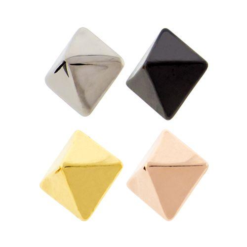 16g/18g Steel Pyramid Stud - 1 Piece #SPLT -Rebel Bod-RebelBod