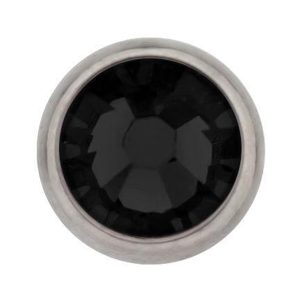 Body Jewelry Parts 16g/18g Titanium Gem Disc - 1 Piece #SPLT#6 -Rebel Bod-RebelBod